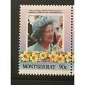 Montserrat 1985 Queen Elizabeth Mother 90c Unmo...