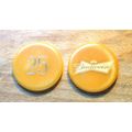 Vintage $25. Budweiser Poker Chip - Bow Tie Chip