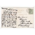 1906 Llandudno Welsh Single Ring Postmark on Po...