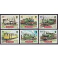 Jersey 2009 SG 1433-8 UMM - Railways/Trains (D-...