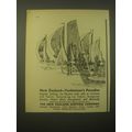 1965 The New Zealand Shipping Company Ad - Yachtsman's Paradise