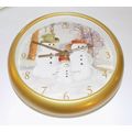Feldstein Christmas Carol Clock 8.5" Diameter P...