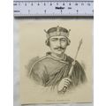 Vintage engraving: William II, Surnamed Rufus