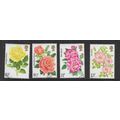 GREAT BRITAIN 1976 ROSE SOCIETY SG 1006 /1009 S...