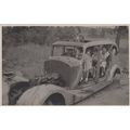 Antique WW2 Car Disaster Banger Stuck In Road 1...