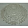 Vintage Federal Glass Sunflower Bubble Pattern ...