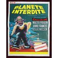 FORBIDDEN PLANET (1956) Reproduction Belgian po...