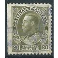 Canada 1912 SG212 20c Olive-Green Good/Fine Use...