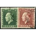1937 Michel 390+391 - #2 fine used (o)