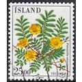 Iceland, 1984 25k Flowers, SG 642 (Scott #587),...