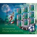 TOGO 2015 SHEET MNH EURO CUP 2016 FOOTBALL SOCC...