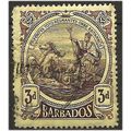 Barbados 1916 SG186 3d Purple/Yellow Fine Used ...