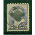 Used 212 1c Benjamin Franklin Just Clears M01452