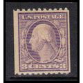 489 3c George Washington Fine MHR K1528