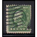 Used 405 1c George Washington Barely Clears K3017