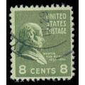 Used 813 8c Martin Van Buren Fine M07869