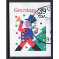 USA 1993 Christmas Greetings - Toy Soldier blow...