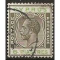 Cyprus 1924 SG112 9pi Brown & Purple Fine Used ..