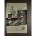 1949 Lord & Lady Elgin Watch Ad w/ Gladys Swarthout!!