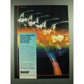 1988 BASF Paint Test Track Ad - One of Detroit'...