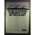 1991 Saab 9000 Turbo, 9000S, Turbo Convertible ...