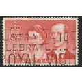 Australia 1954 Royal Visit 3 ½d Scarlet SG272 GU