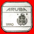 NETHERLANDS (1986-2019): ARUBA ★ 50 CENTS 1990 ...