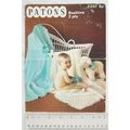 1972 Patons 2251 leaf pattern & chevron pattern...