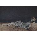 Jutland Denmark Grauballe Man Body Bag Postcard