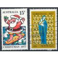 Christmas - Australia 1977 - MNH & F H - SG 655/6