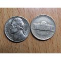1982p USA 5 Cents Jefferson Nickel Coin