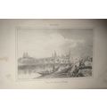 1840 Moscow : Vista del Puente de Piedra - orig...