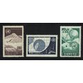 Taiwan World Meteorological Day 3v 1962 MNH SG#...