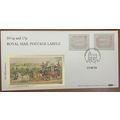 GB 1984 Frama Postage Labels Benham Silk First ...