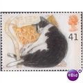 GB 1995 Cats 41p Fred Black & White Unmounted M...