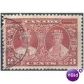 Canada 1935 SG338 5c Blue Silver Jubilee Fine U...