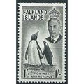 Falkland Islands 1952 SG180 1/- Black Mounted M...