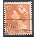 Australia 1953 - SG263a - 6½d orange - Queen El...