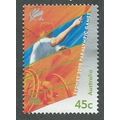 AUS 2000 45c 'PARALYMPIC GAMES-WHEELCHAIR TENNI...