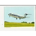 Aviation BRITISH MIDLAND DC9 Postcard by Skilto...