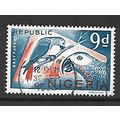 NIGERIA 1965 9d GREY PARROTS BLUE & RED SG 179 ...