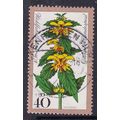 GERMANY 1978 WOODLAND FLOWERS 40pf USED SG1874