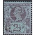 GB, 1887-92 2.5d purple/blue, SG 201 (Scott #11...