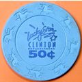 Lucky Star. 50¢ Casino Chip. Clinton, OK. Z46a.