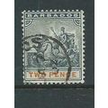 barbados stamps sg108 sg 108 used fvu 1892