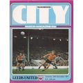 MANCHESTER CITY v LEEDS UNITED LEAGUE DIVISION ...