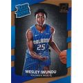 2017-18 Donruss Rated Rookie 168 Wesley Iwundu ...