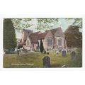 Parish Church Withyham Postcard East Sussex