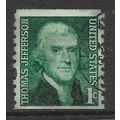 USA 1968 1c GREEN THOMAS JEFFERSON SG1259 FINE ...
