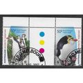 AAT 2009 (SE~TE PAIR) 50c 'BIRDS -ROYAL PENGUIN...